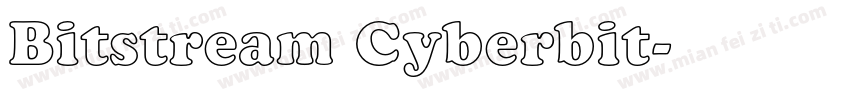 Bitstream Cyberbit字体转换